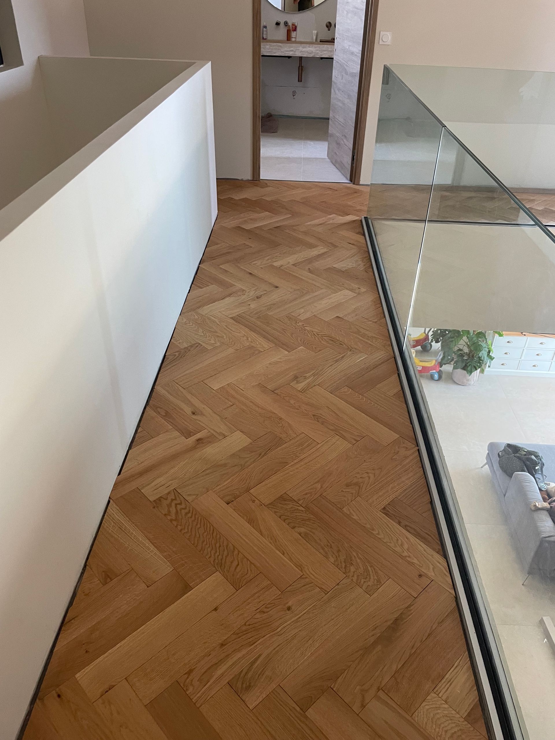 Pose de parquet à Pézenas