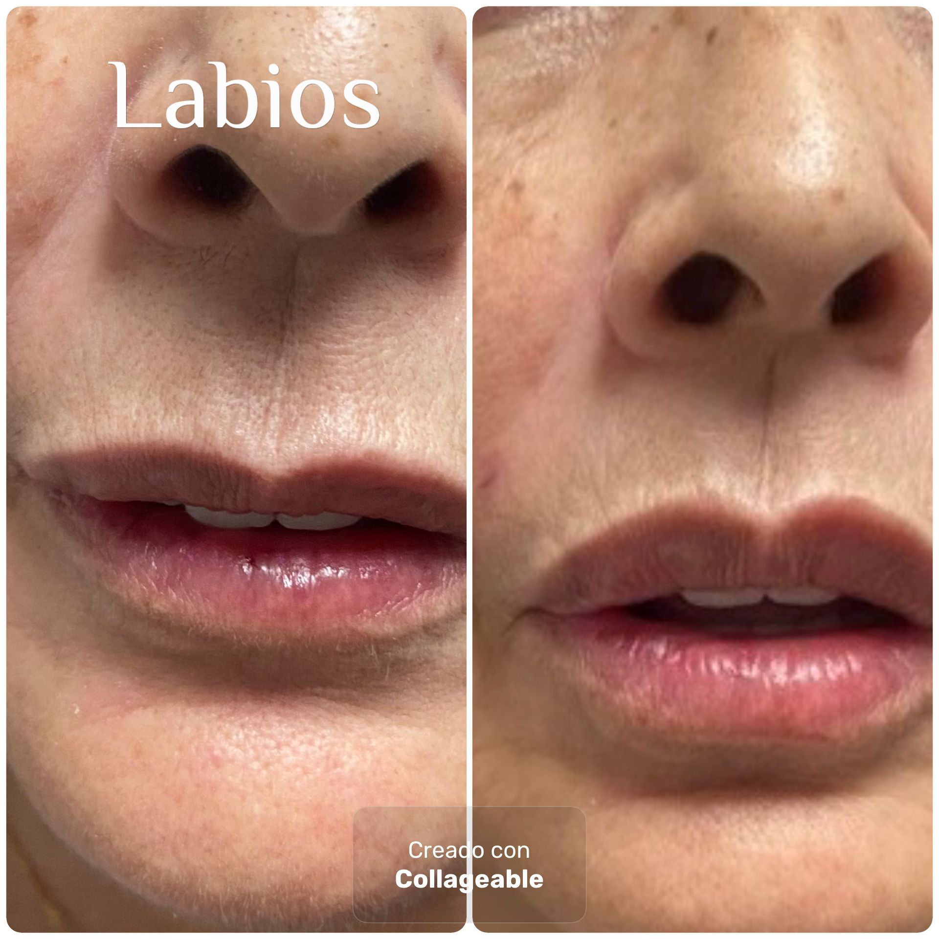 Un primer plano del rostro de una mujer con maquillaje.