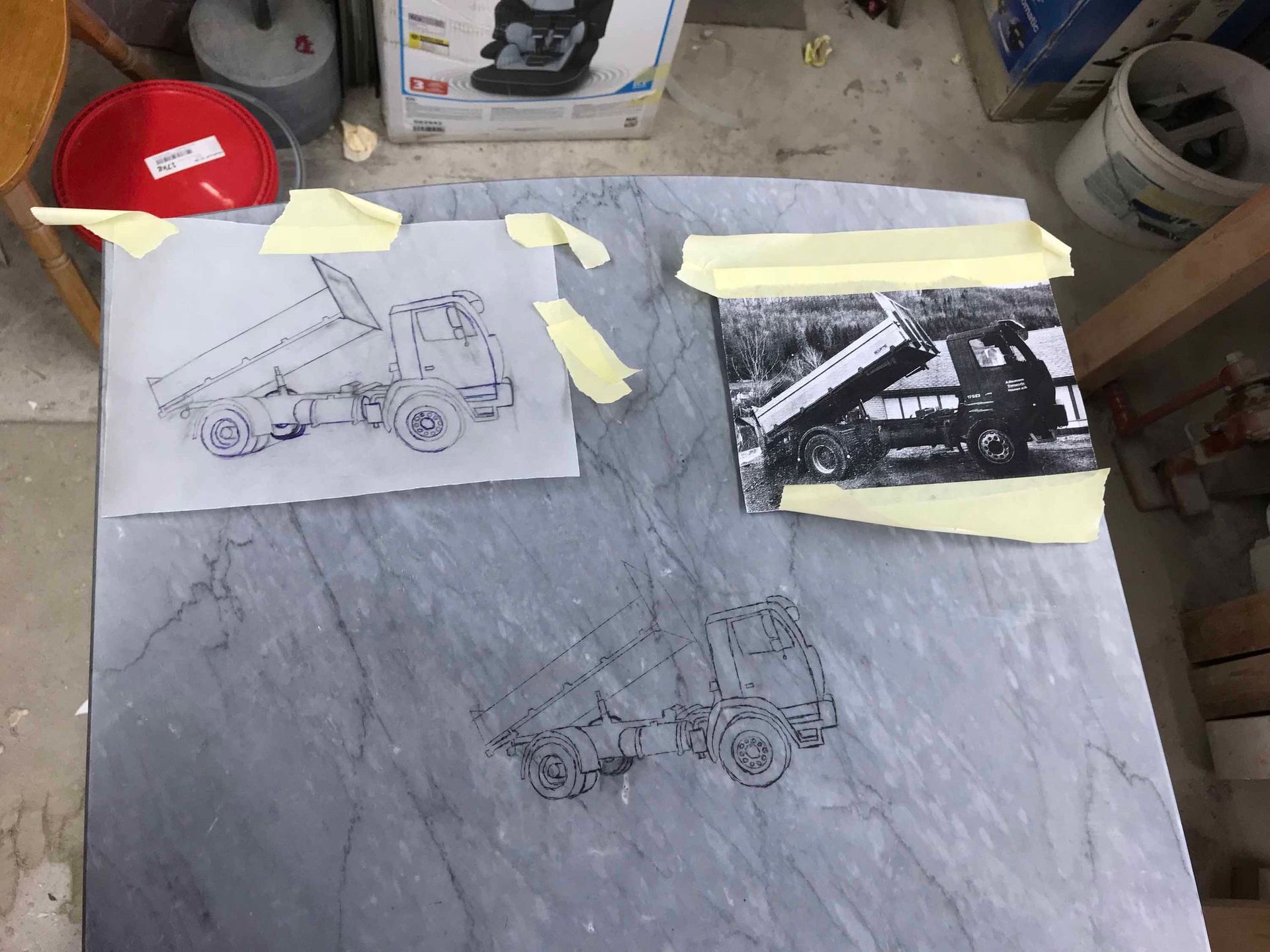 Grabstein Handarbeit 3 - Kurt Ackermann Bildhauerei Grabmalkunst GmbH