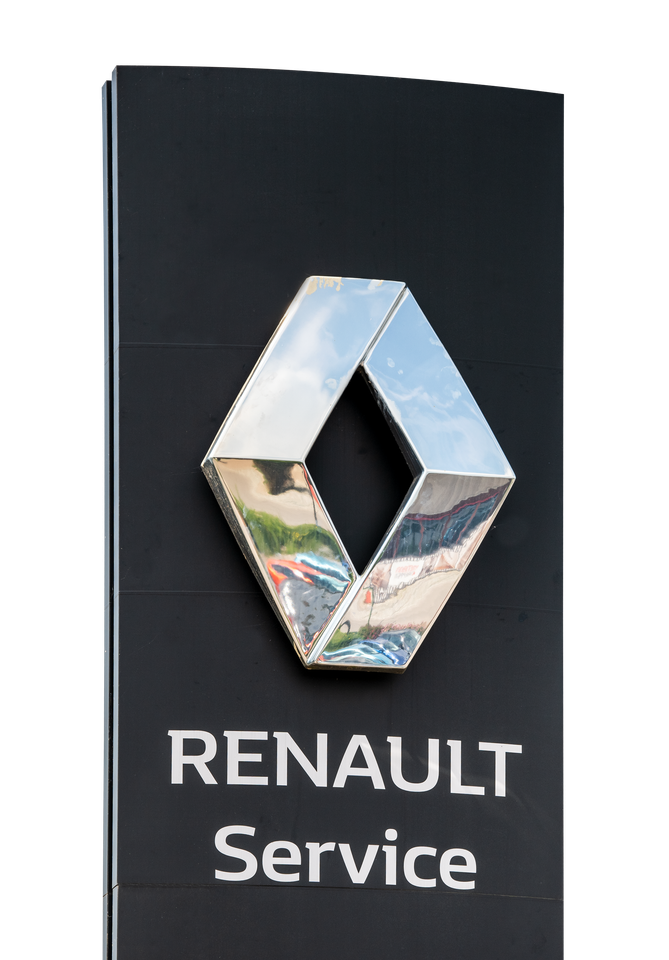 Totem Renault Service.
