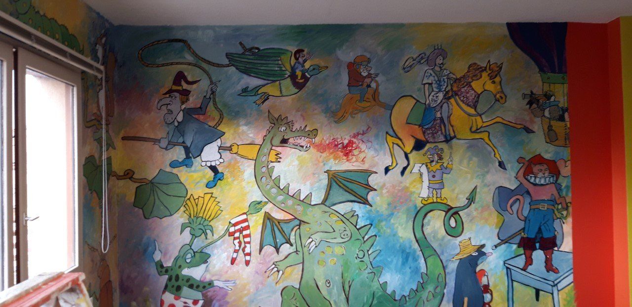 Peinture murale personnalisée