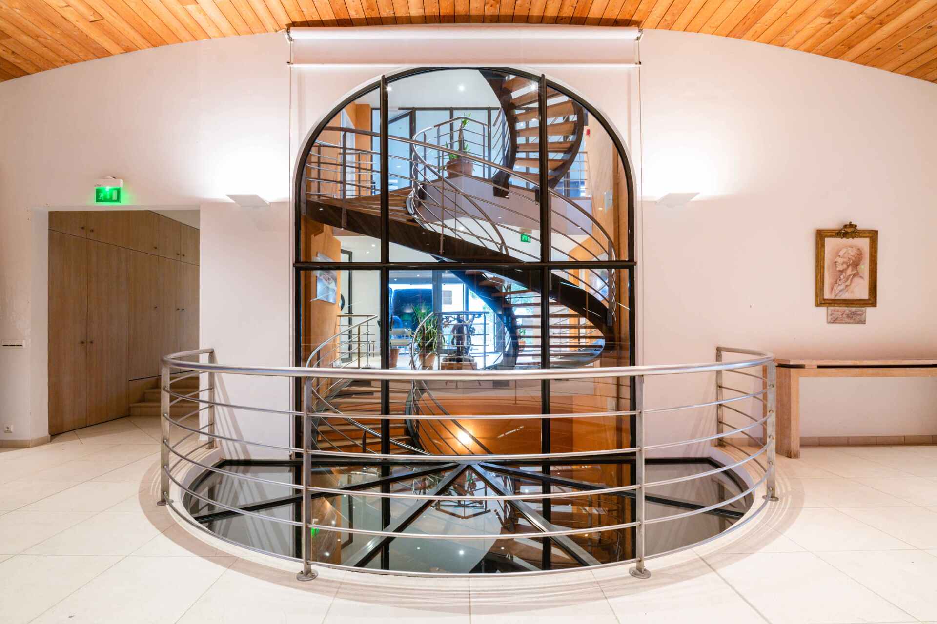 Un escalier architectural