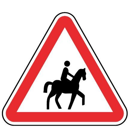 sinalização cavaleiros