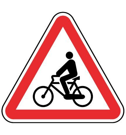 sinalização ciclistas