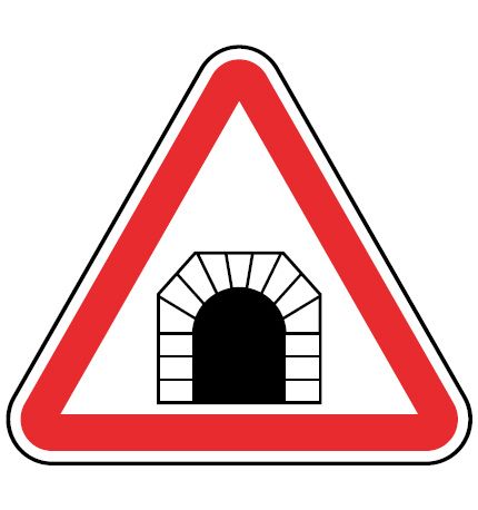 sinalização tuneis