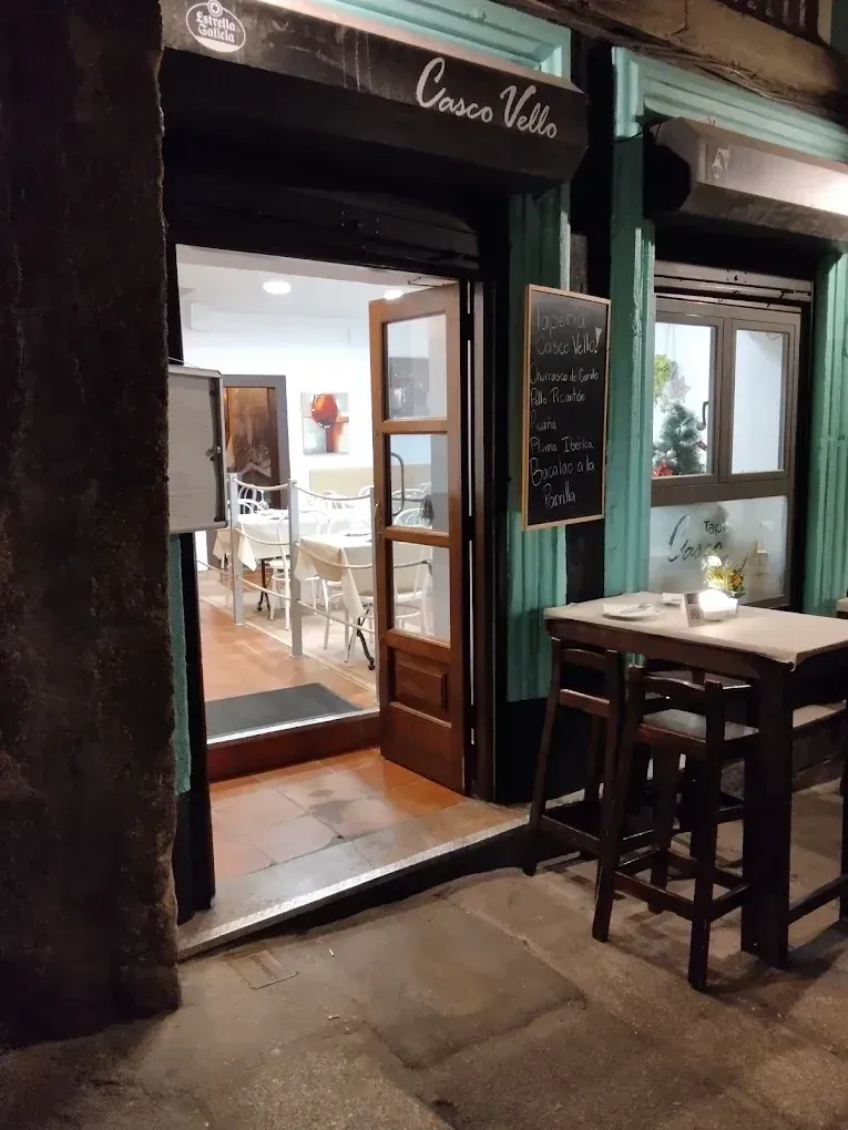 Entrada del restaurante: Letrero de 