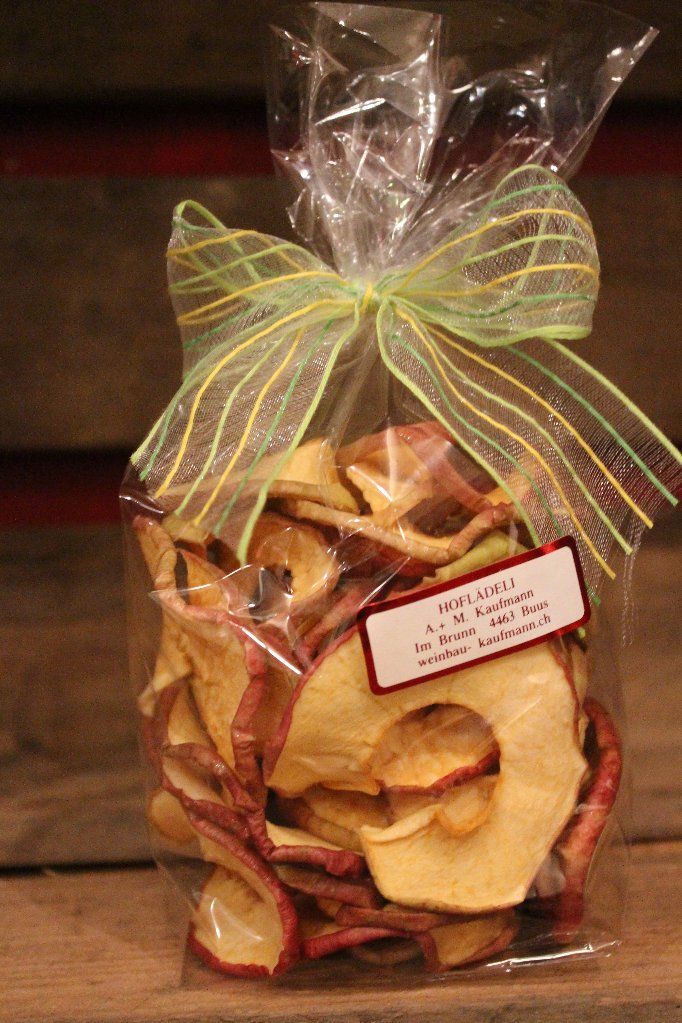 gedörrtes Obst wie Apelringe, Zwetschgen, Birnen und mehr