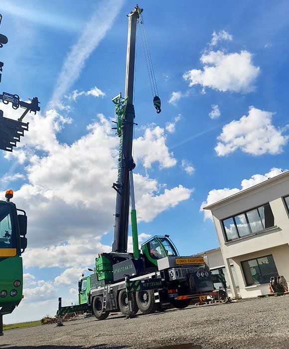Grue de chez MP Levage