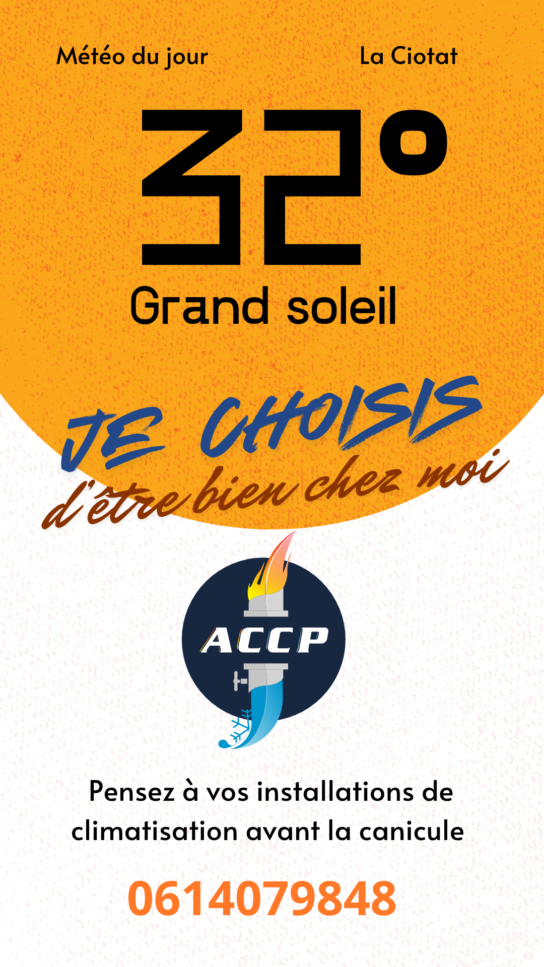 Chaleur à la Ciotat, pensez à la climatisation 