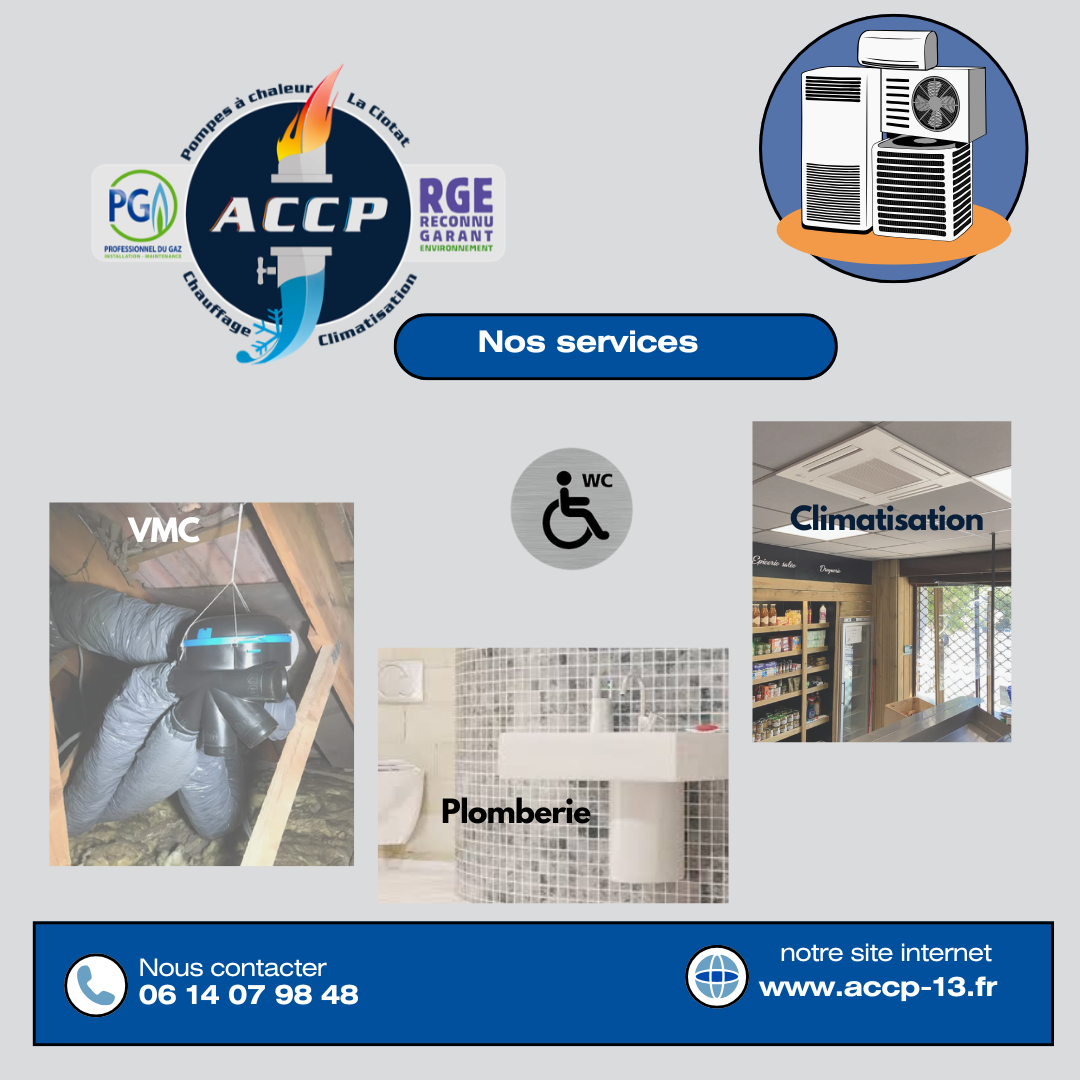 Les services CVC en tertiaire pour ACCP
