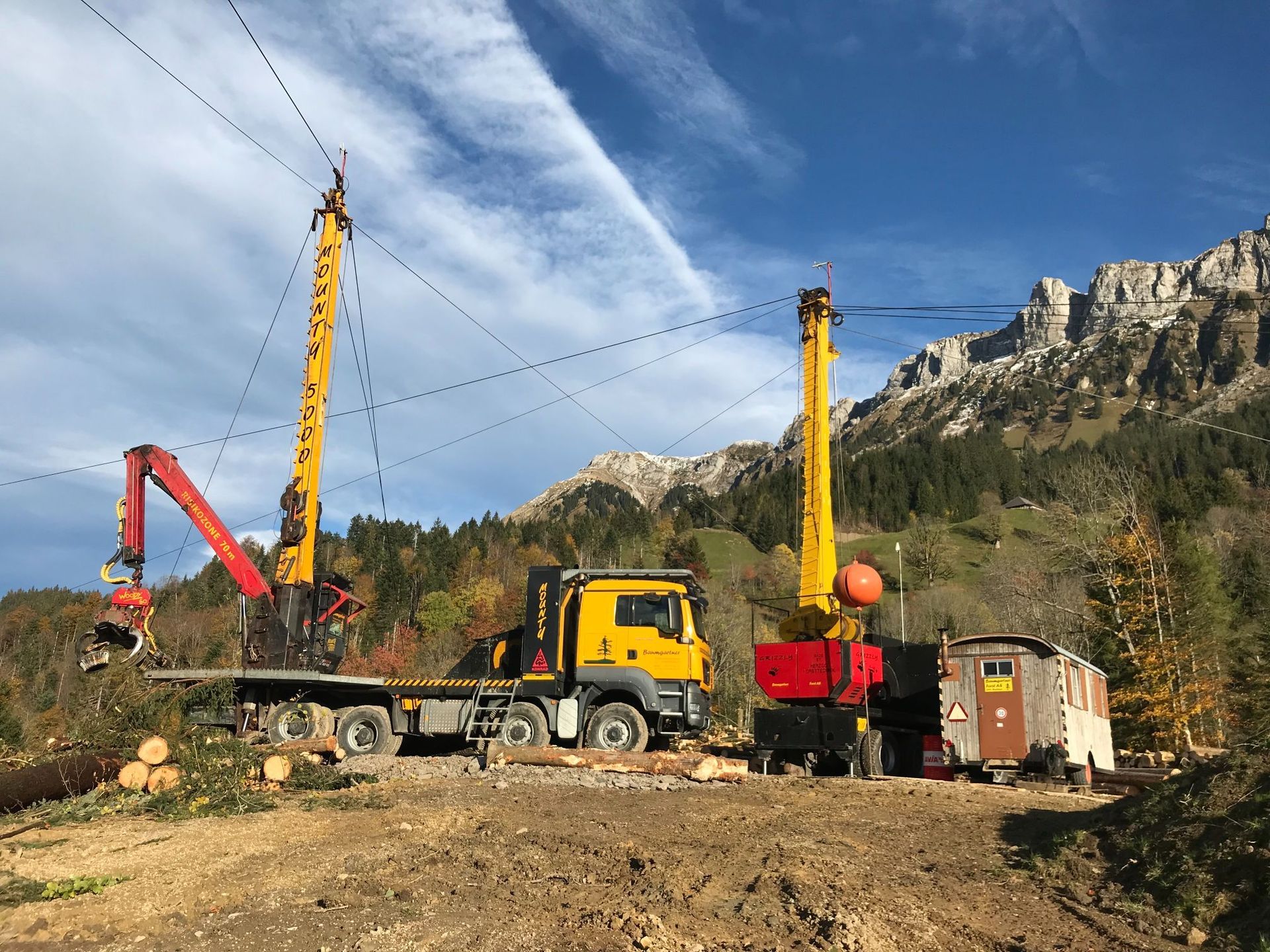 Forstwirtschaft - Baumgartner Forst AG - Marbach