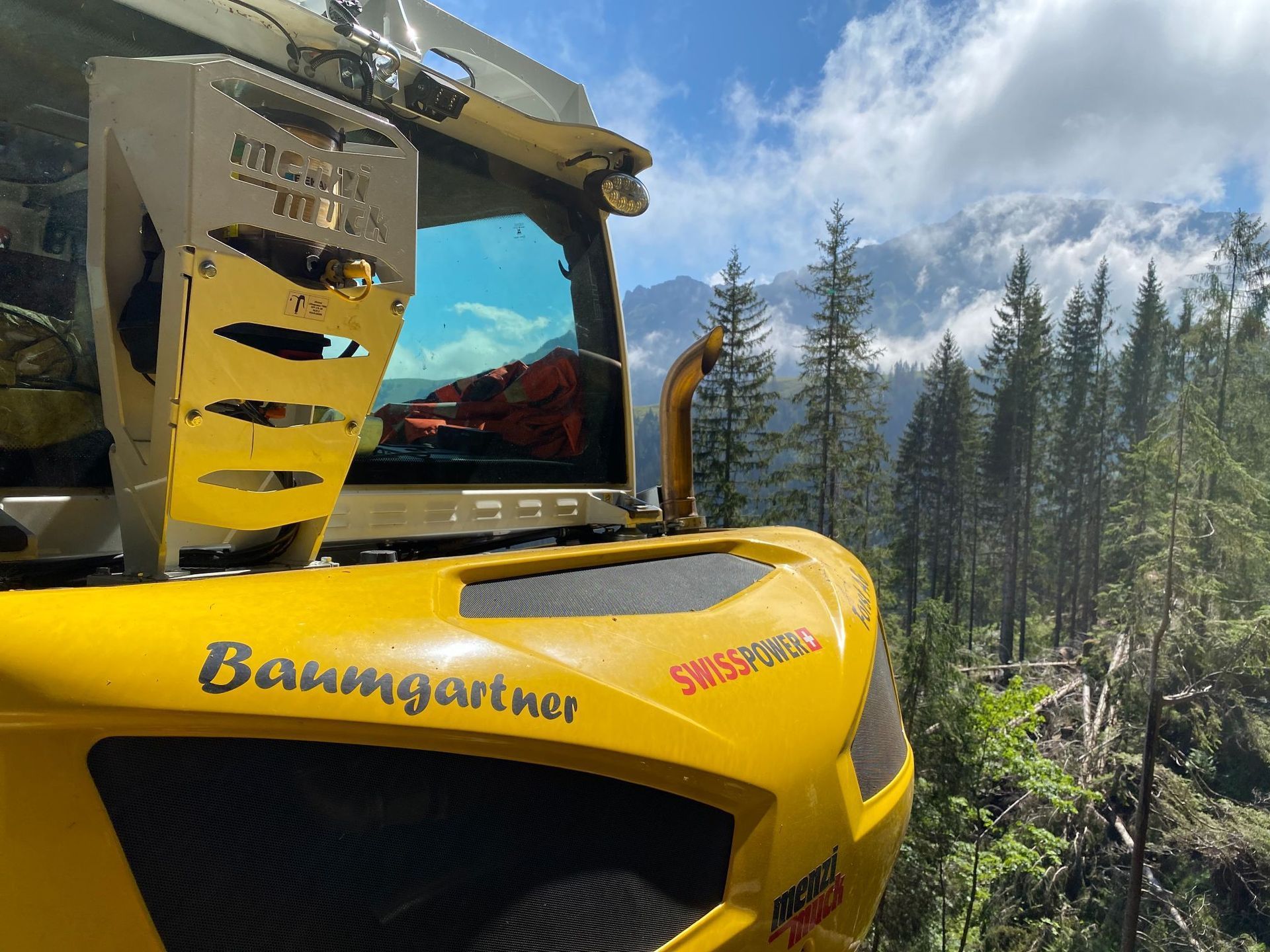 Forstwirtschaft - Baumgartner Forst AG - Marbach