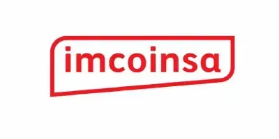 Logotipo de AEG en rojo sobre fondo blanco.