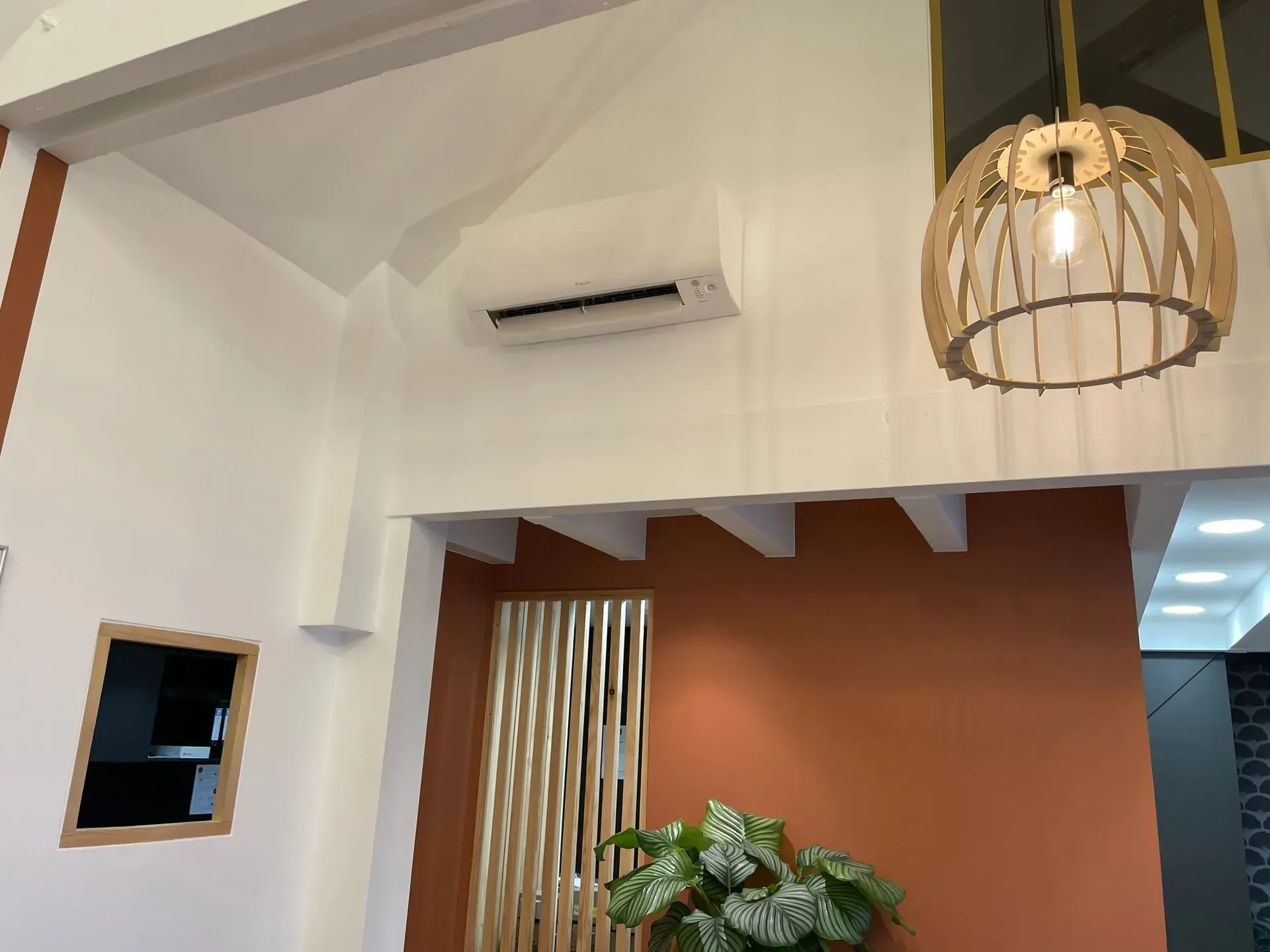 Climatisation dans une pièce de vie