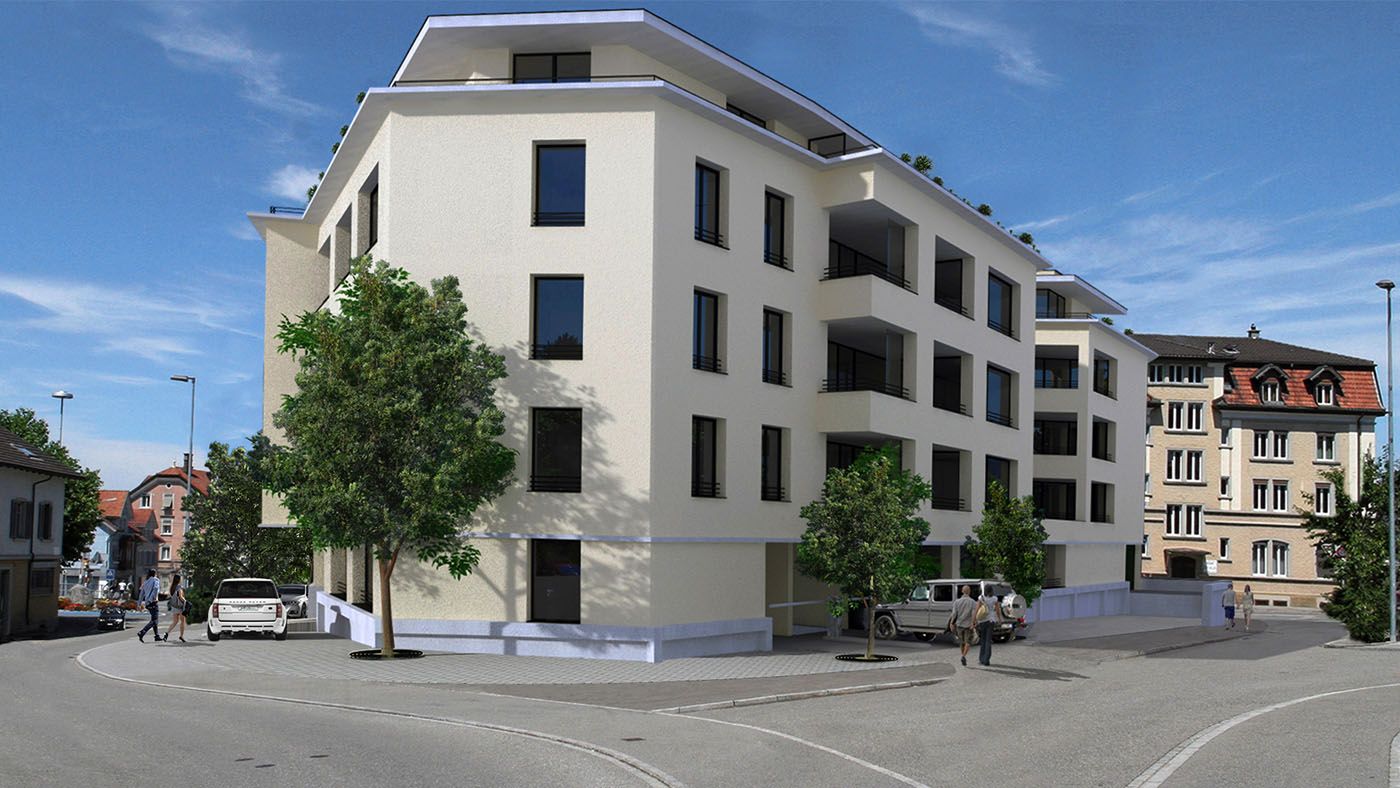 Suva Gebäude Goldach - GEFA Gipser GmbH