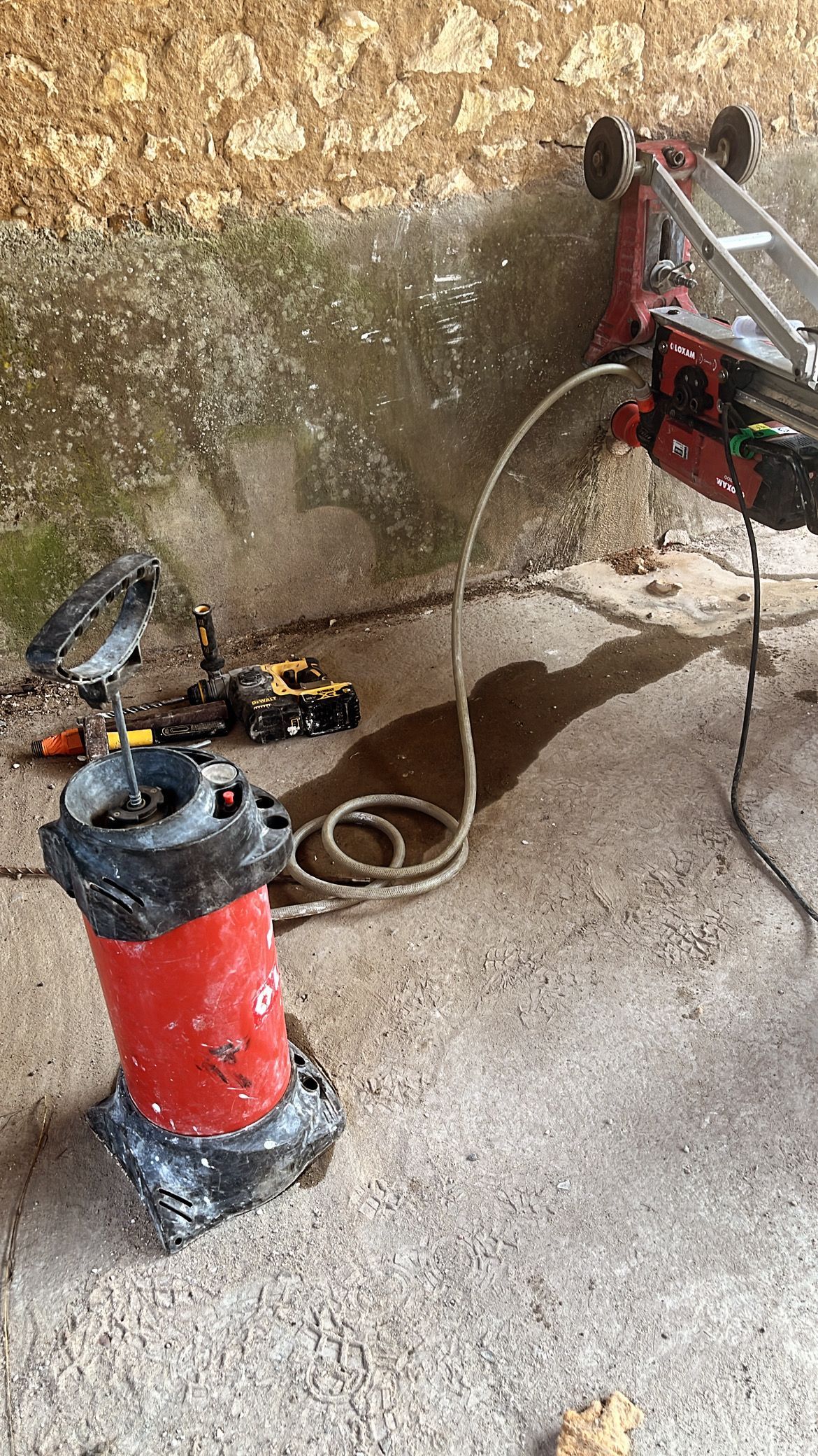 Ouverture d'une aeration