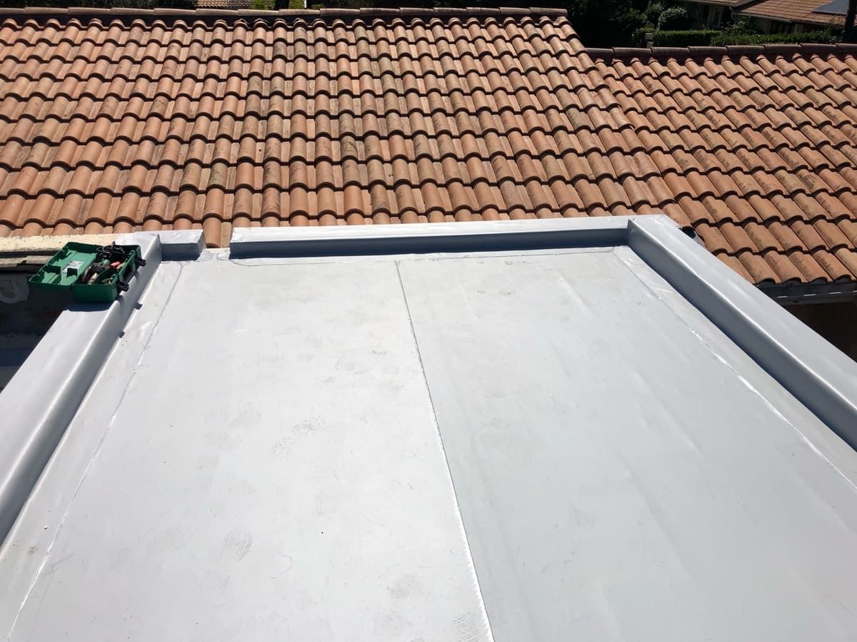 Toiture en bac acier