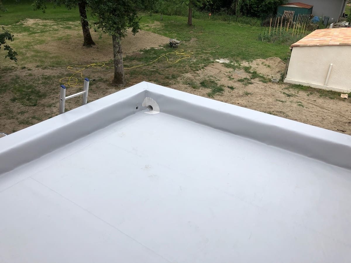 Membrane de protection blanche 2