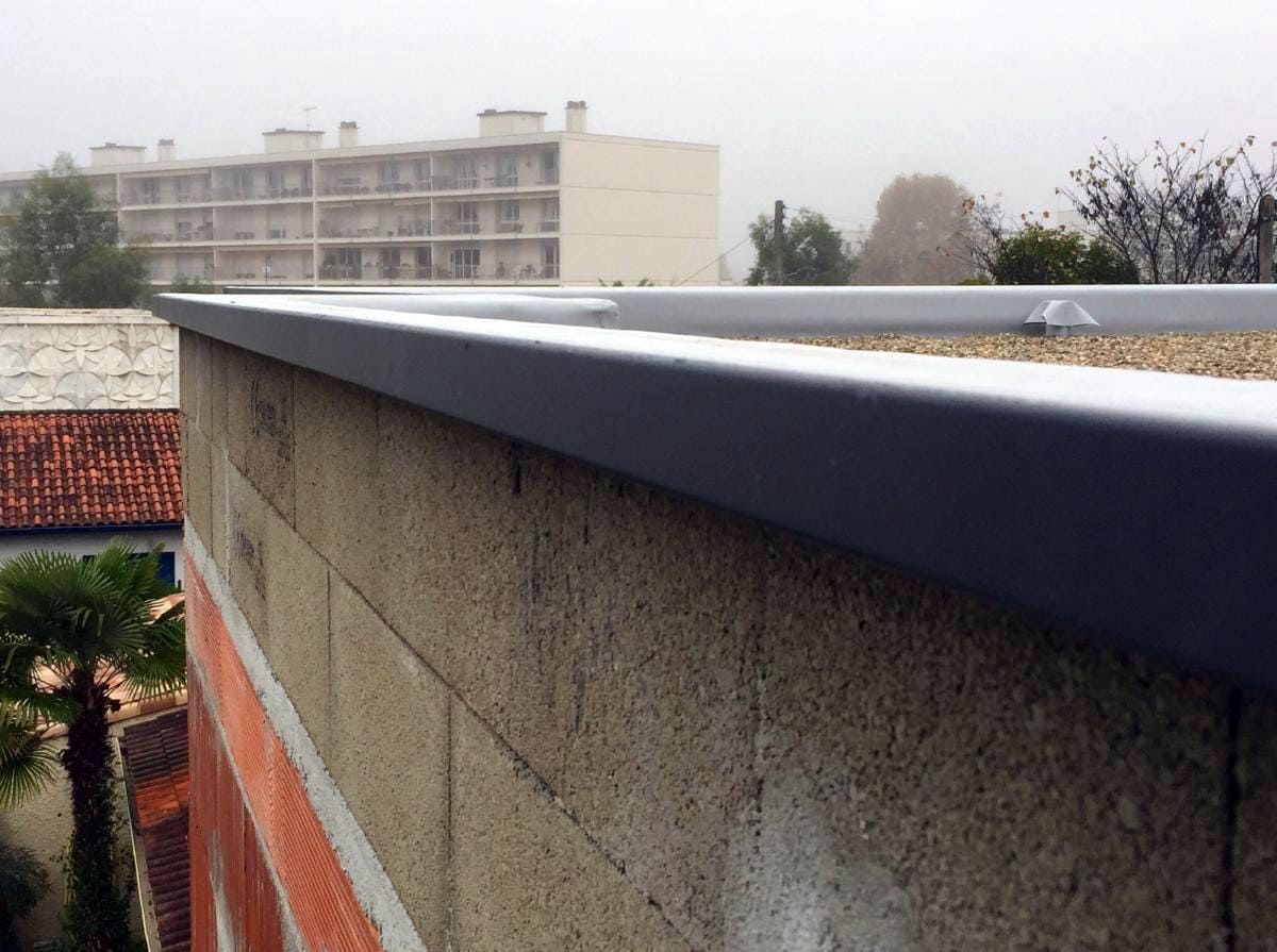 Bavette de rive anthracite