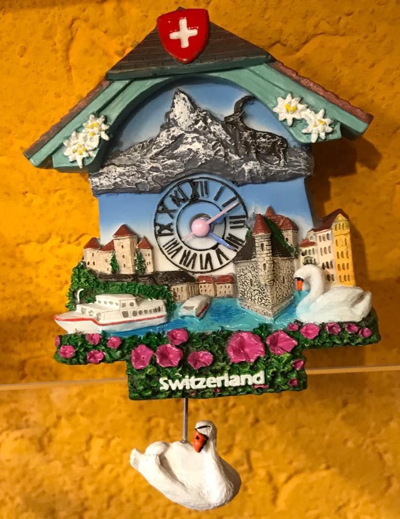 Souvenir Svizzera a calamita