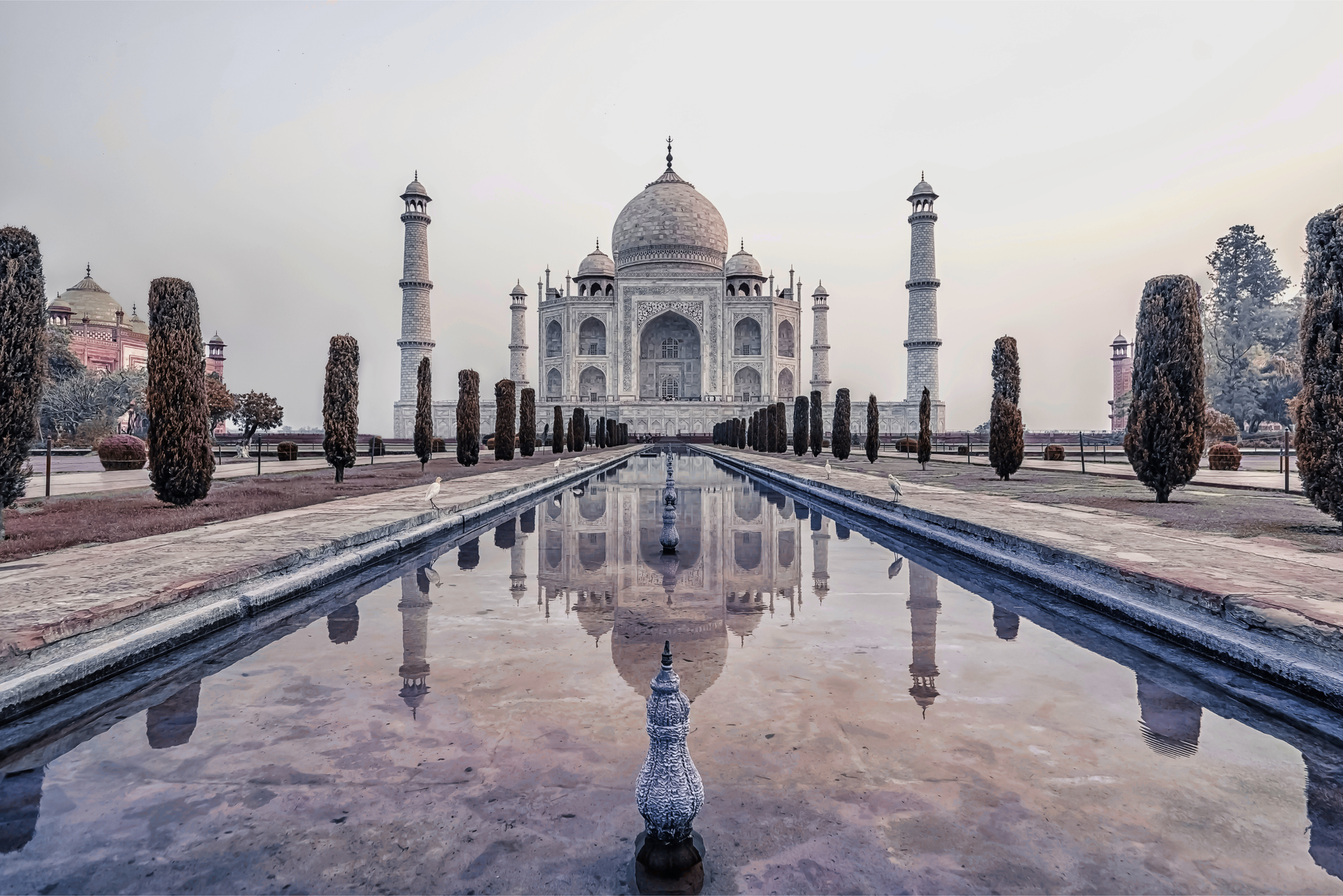 Le Taj Mahal, en Inde.