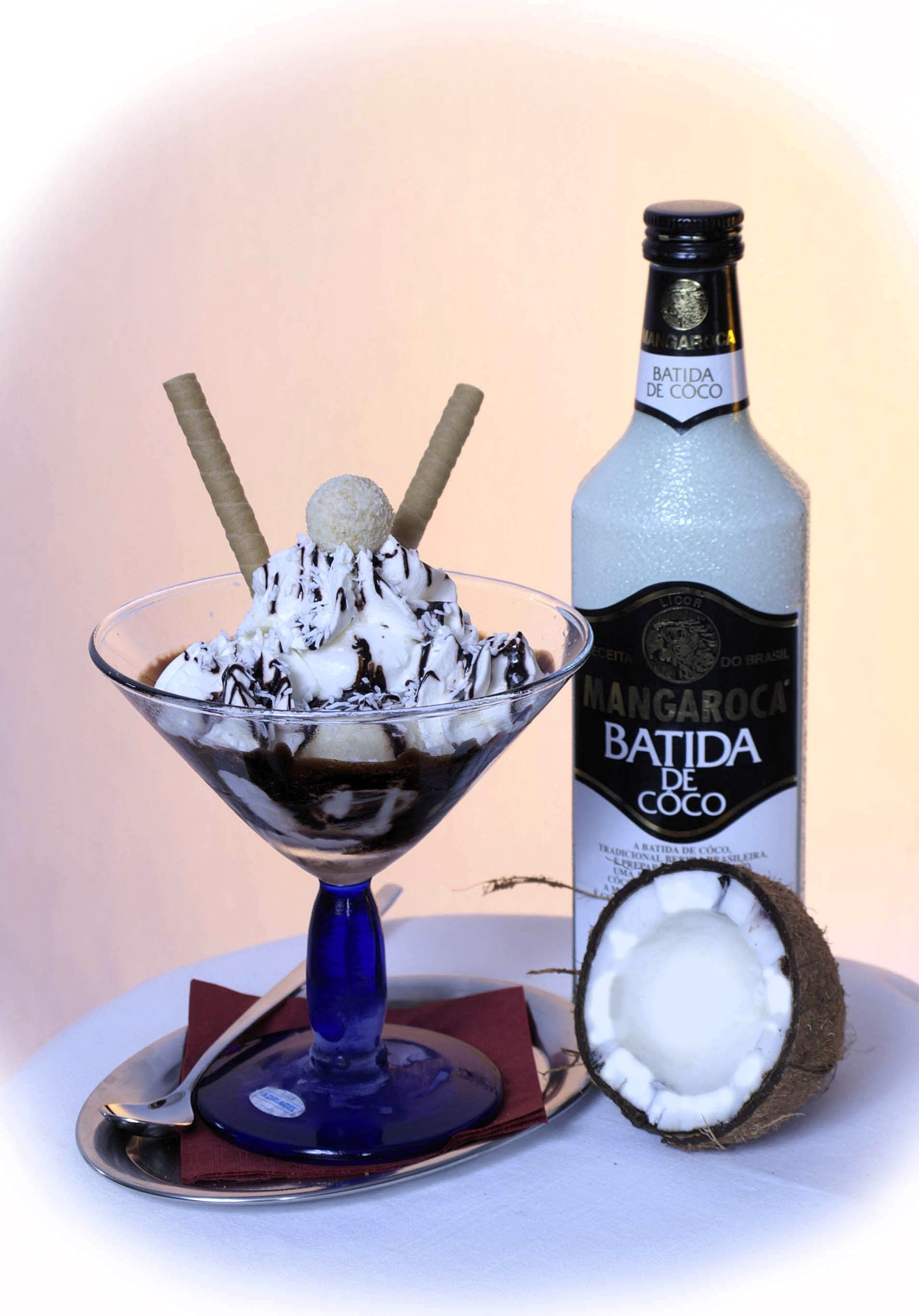 Eisbecher Kokos