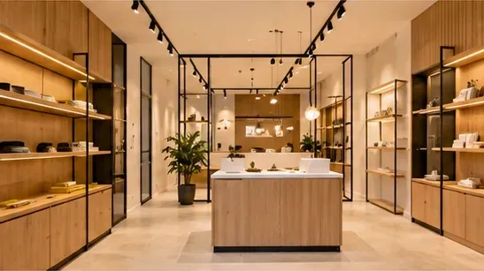 Local comercial terminado, distribuci&oacute;n limpia, iluminaci&oacute;n c&aacute;lida y acabados profesionales