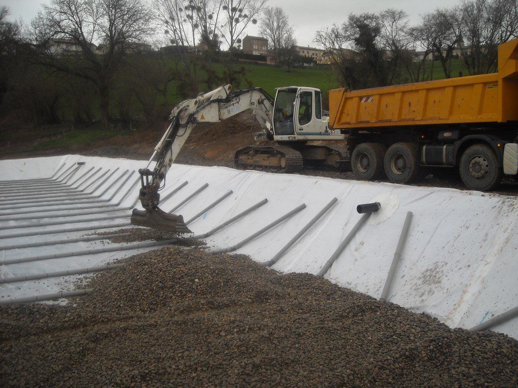 Création d'un bassin