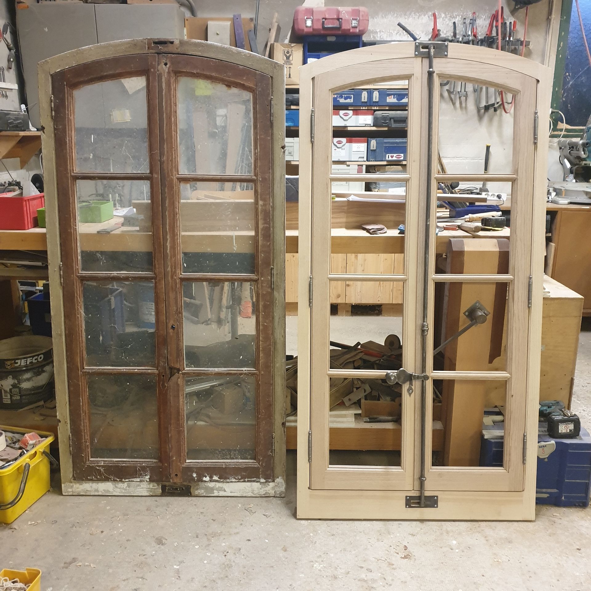 Fenêtre avant / après