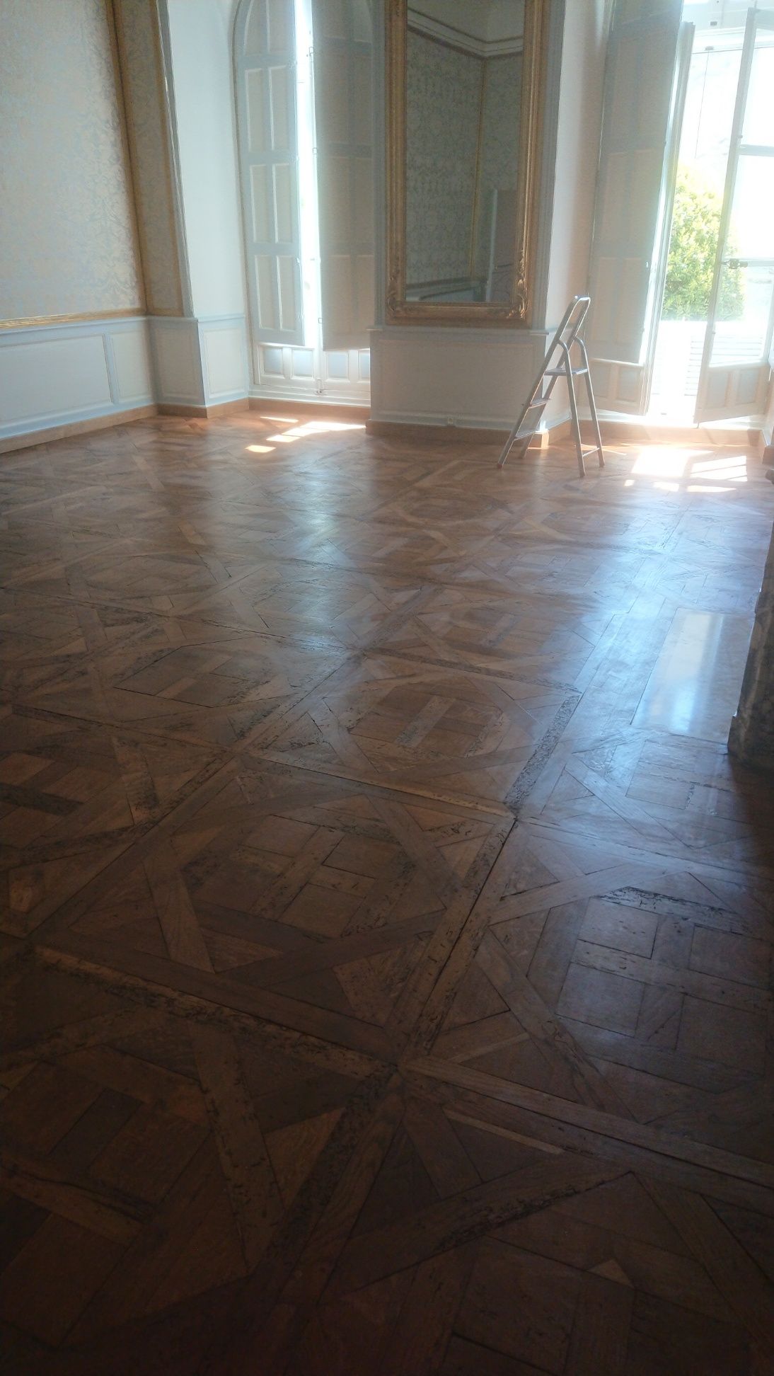 Parquet dans une pièce