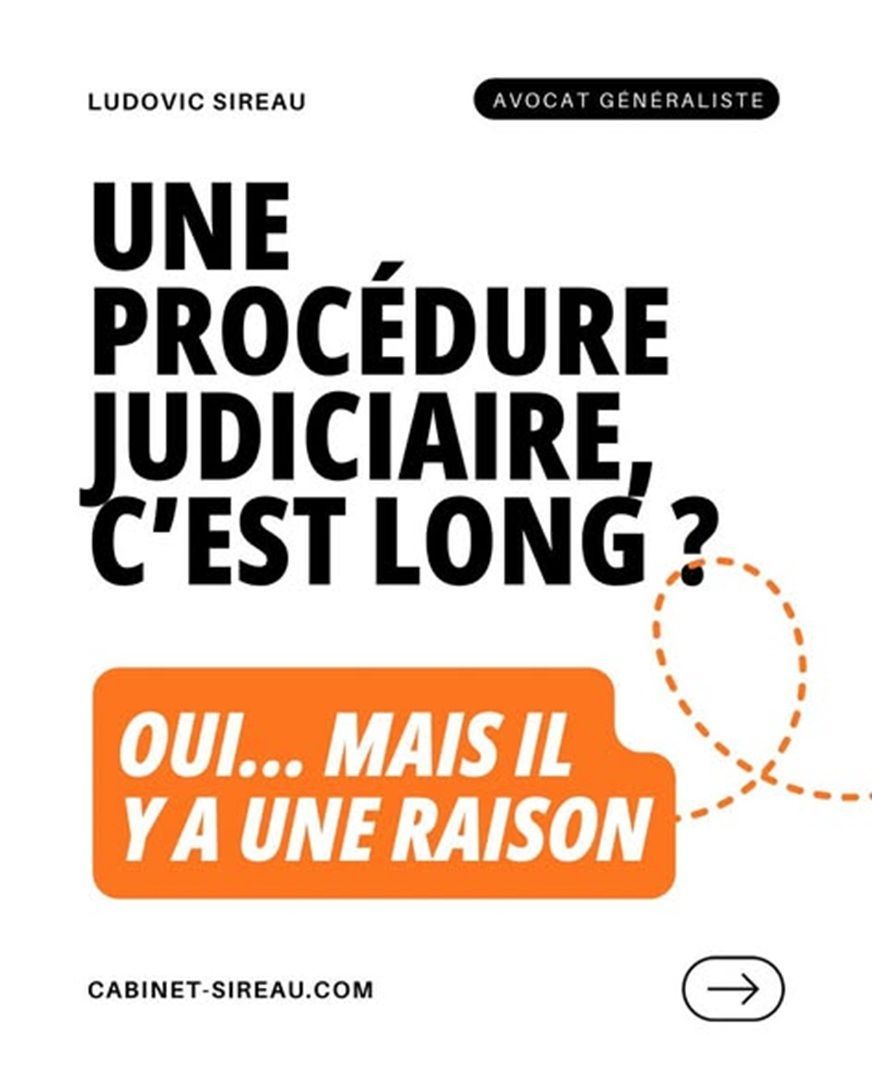 Pourquoi une procédure judiciaire peut sembler longue ?