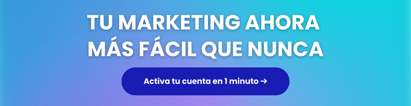 Banner Marketing fácil para PYME