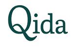 La palabra qida está escrita en negro sobre un fondo blanco.