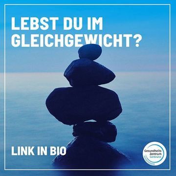 Gesundheitszentrum Gerbrunn bei Würzburg, Post Lebst Du im Gleichgewicht