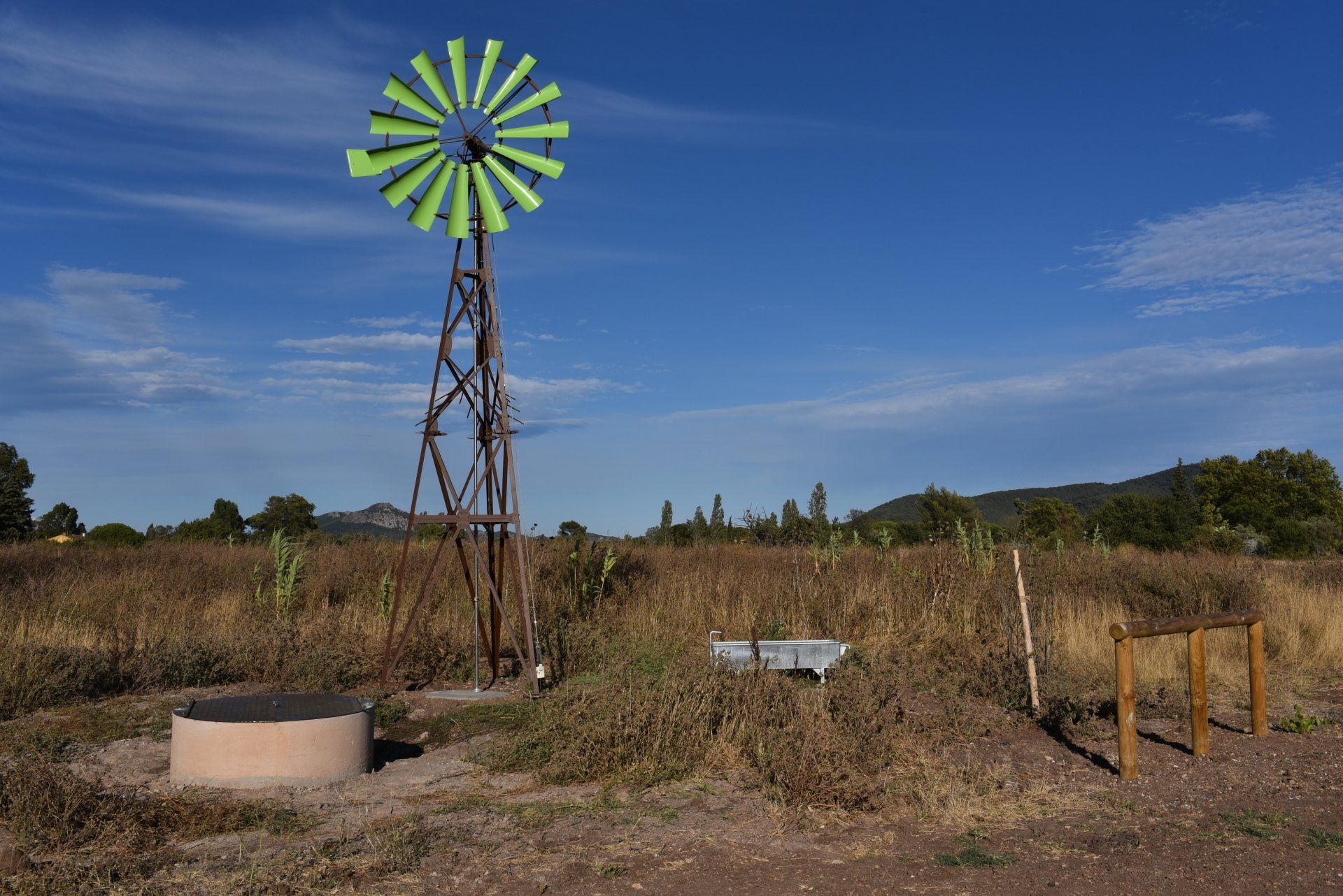 Éolienne de pompage, à eau.. réalisations de l