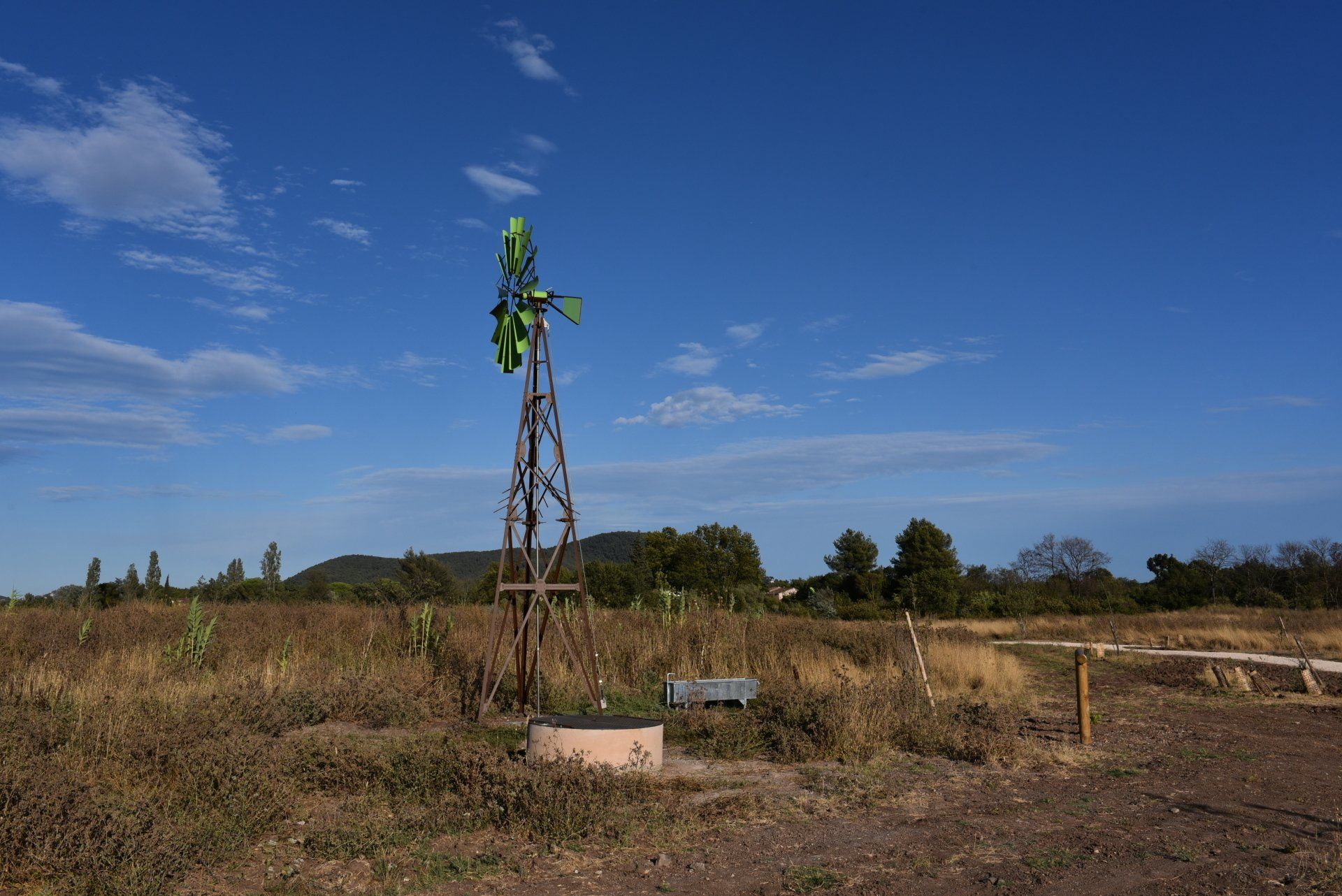 Éolienne de pompage d'eau