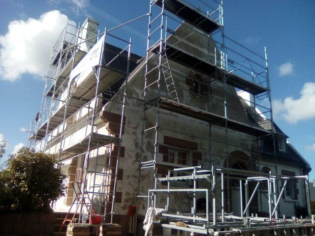 Ravalement de façade à Paimpol