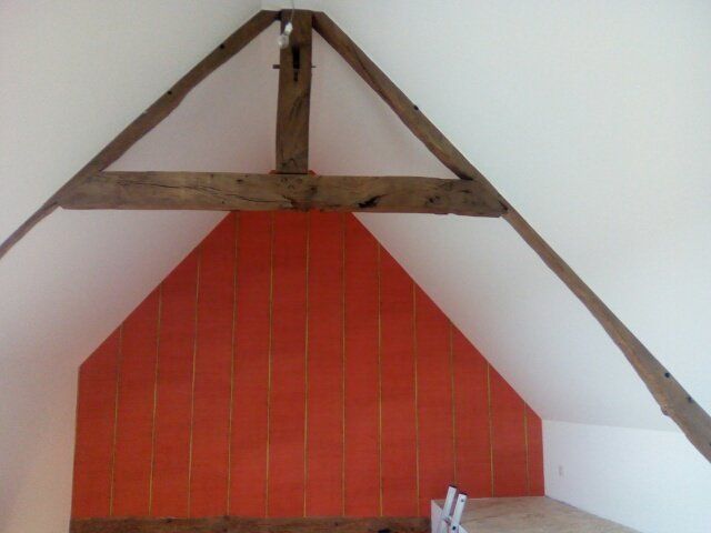 Travaux de peinture dans un manoir à Ploubezre