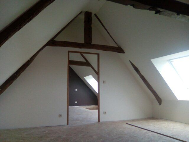 Travaux de peinture dans un manoir à Ploubezre