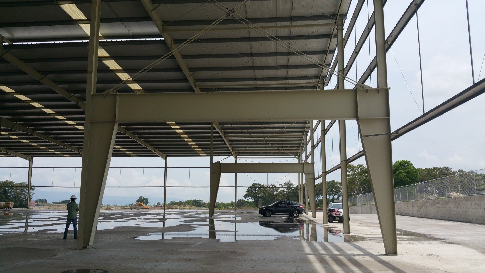 Portique de stabilité au Costa Rica