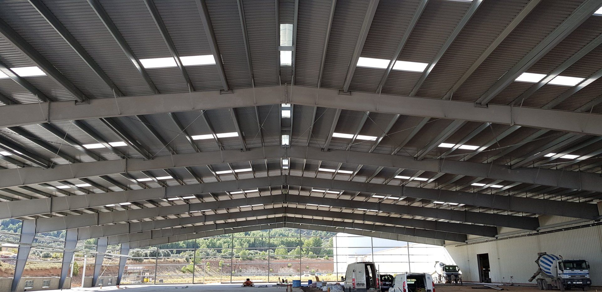 Ossature métallique à Cadix