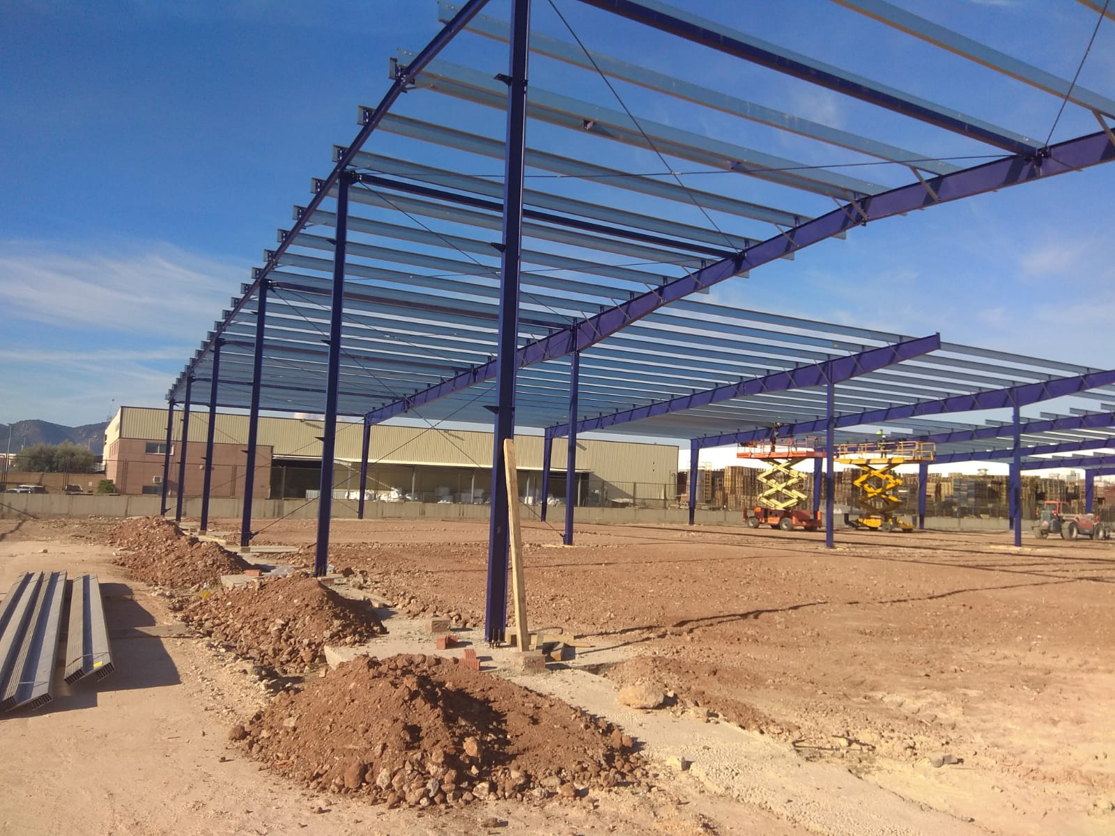 Ossature métallique au Costa Rica