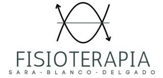 Un logotipo en blanco y negro para Sara Blanco Delgado