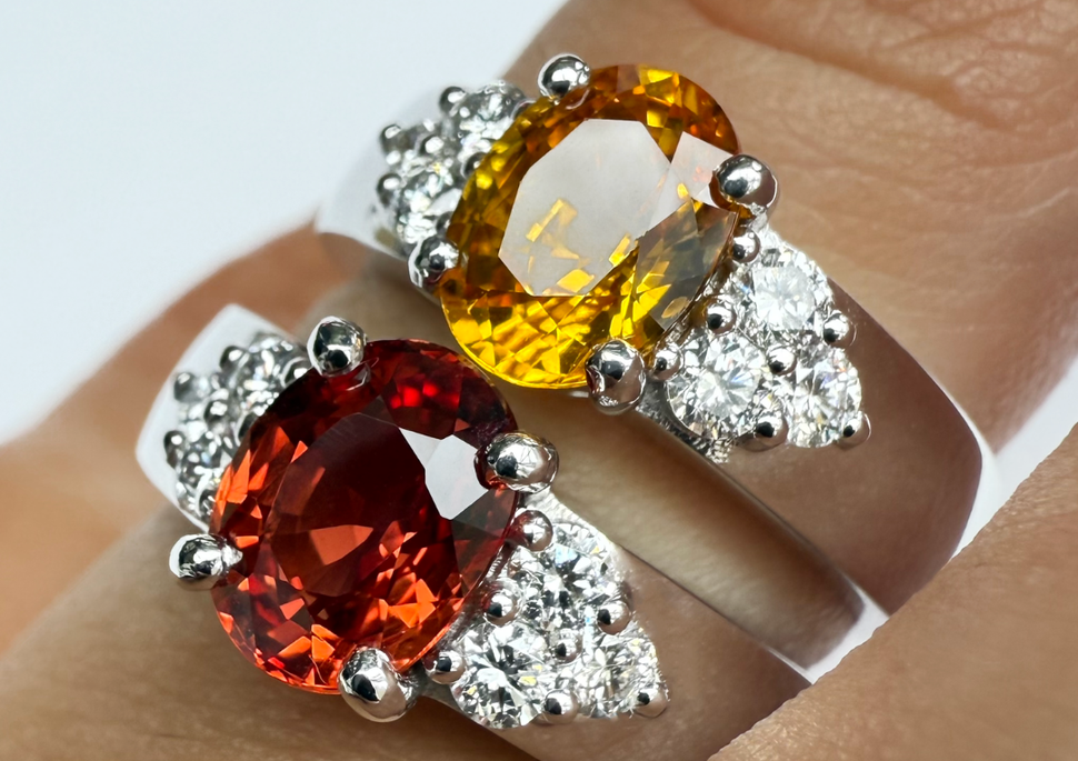 Bague en saphir