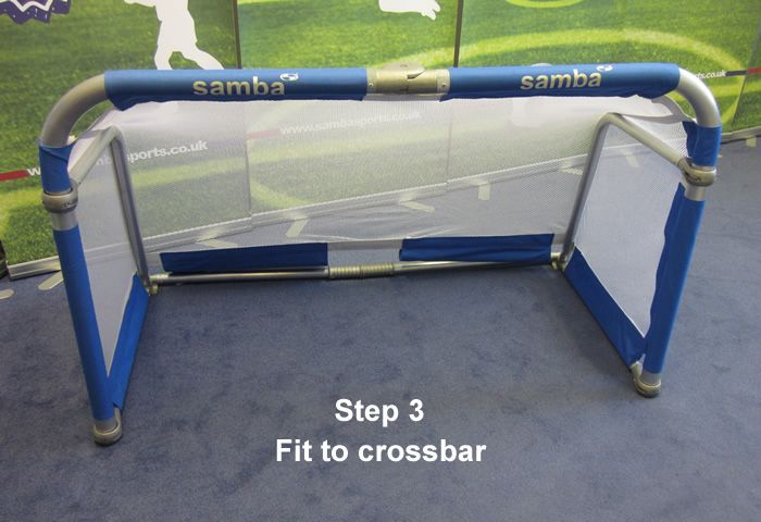 5' x 3' Folding Aluminium Mesh Net with velcro fastening