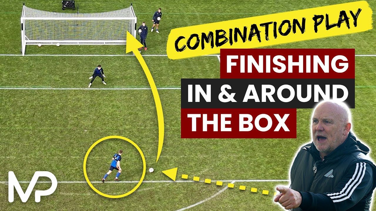 A combination play finishing in and around the box