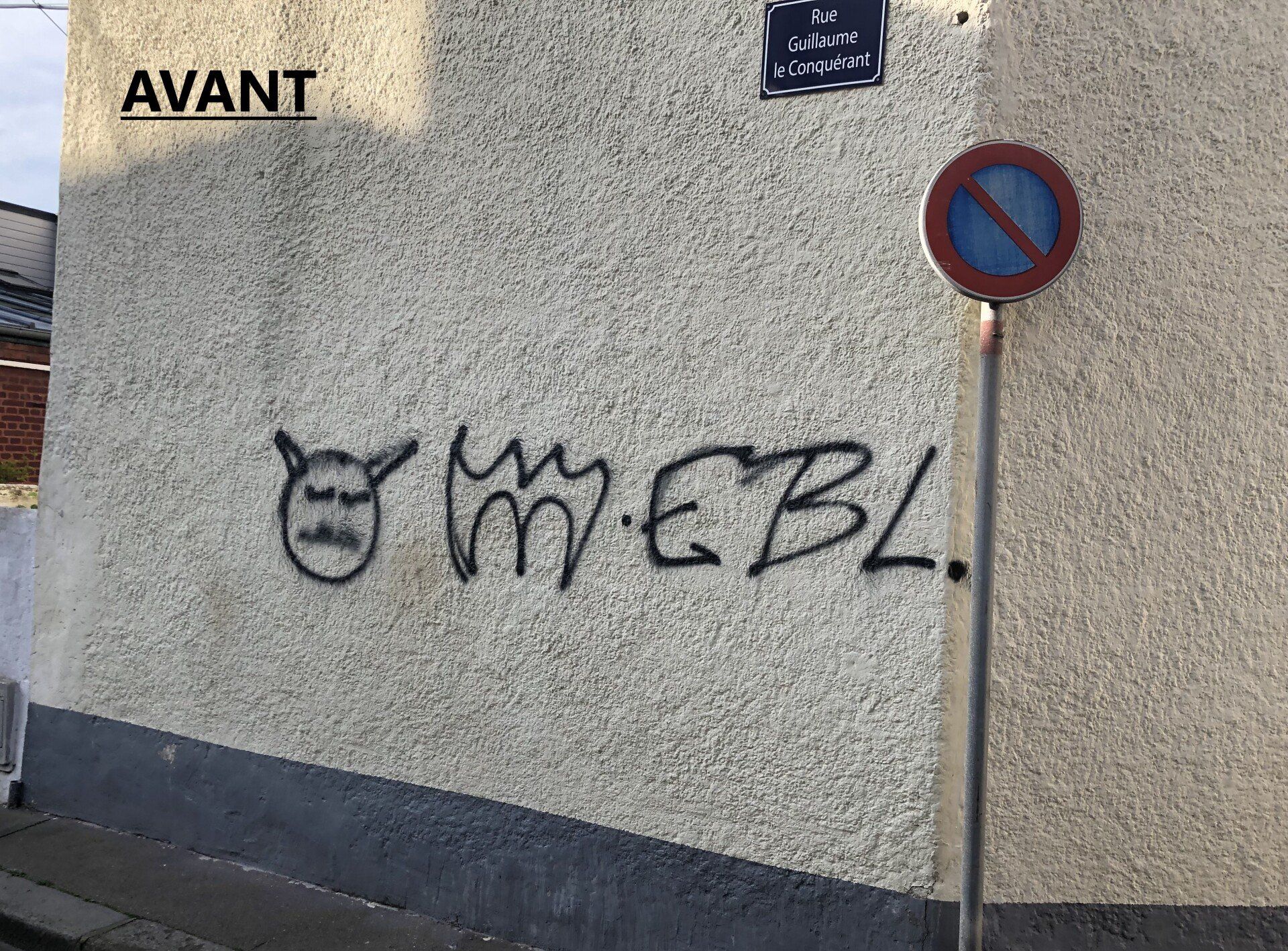 graffitis aérogommage