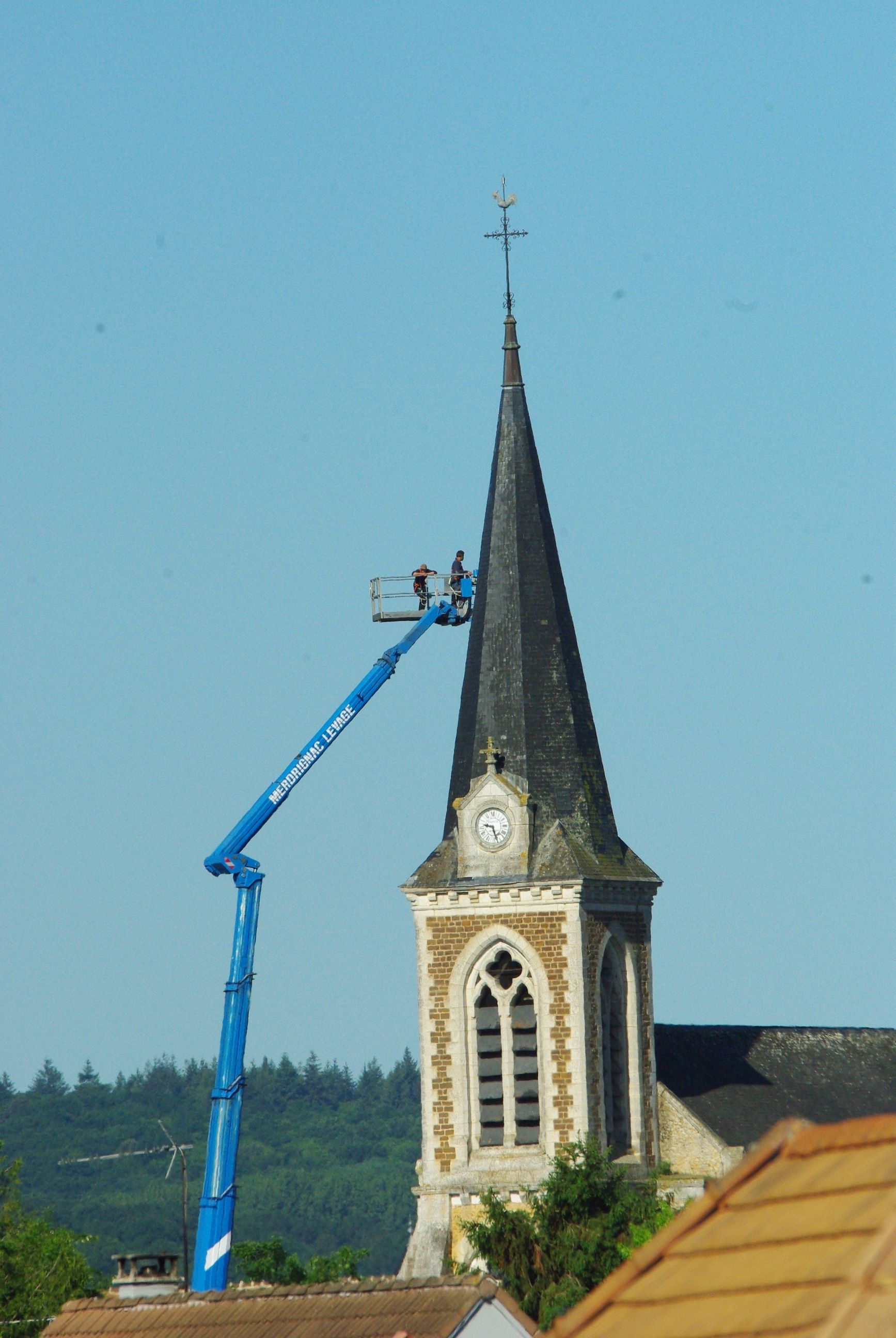 Rénovation toit ancien