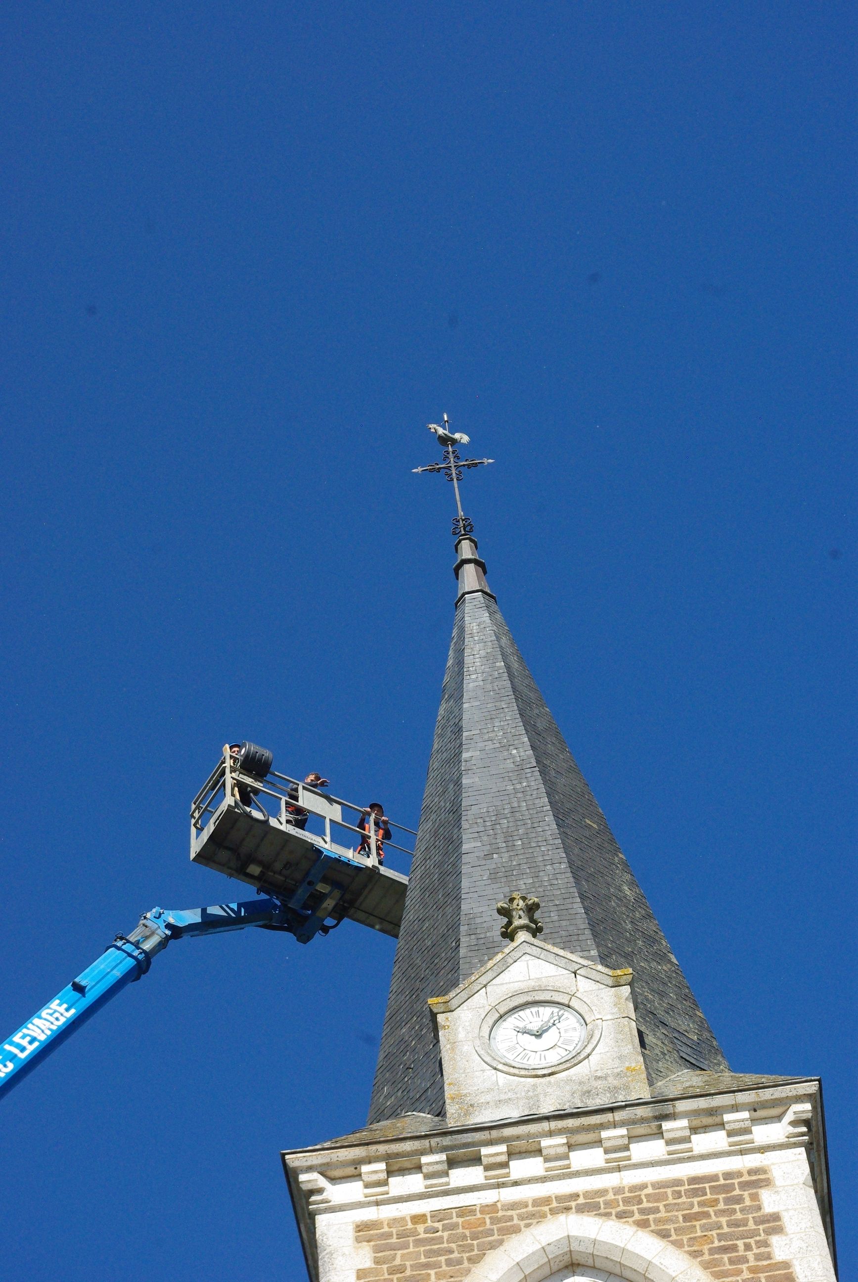 Travaux de rénovation toit ancien