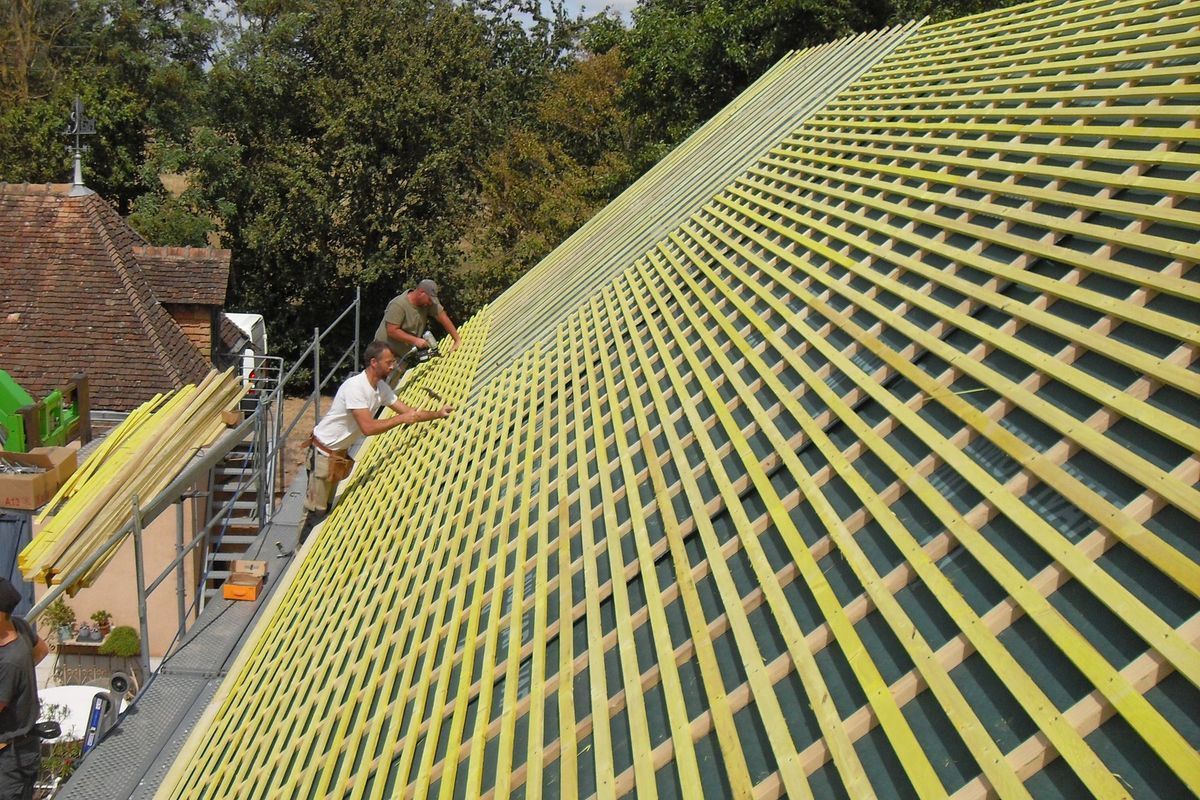 Travaux de charpente